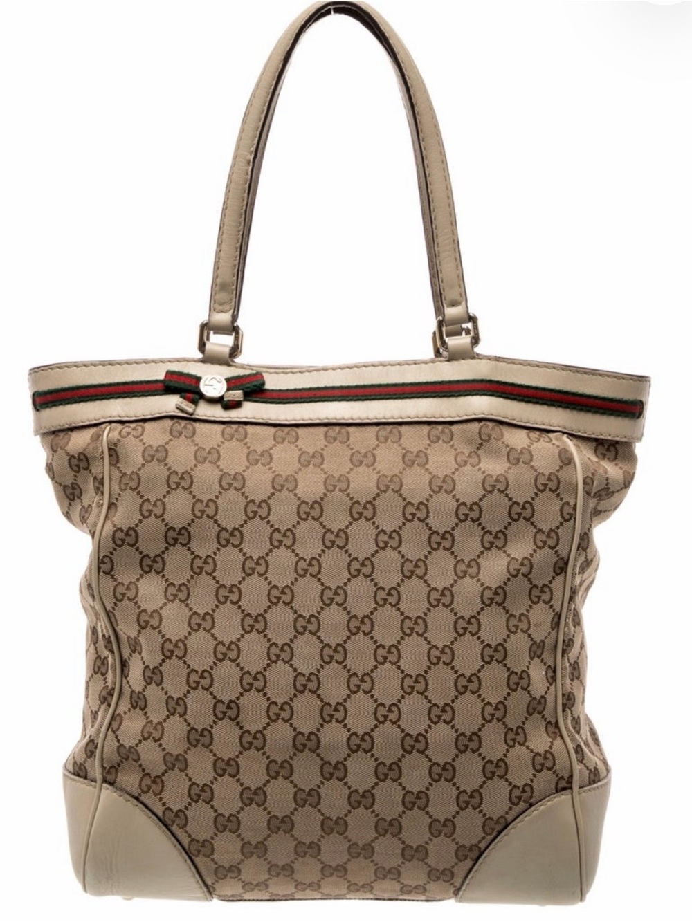 Gucci Canvas And Leather Mayfair